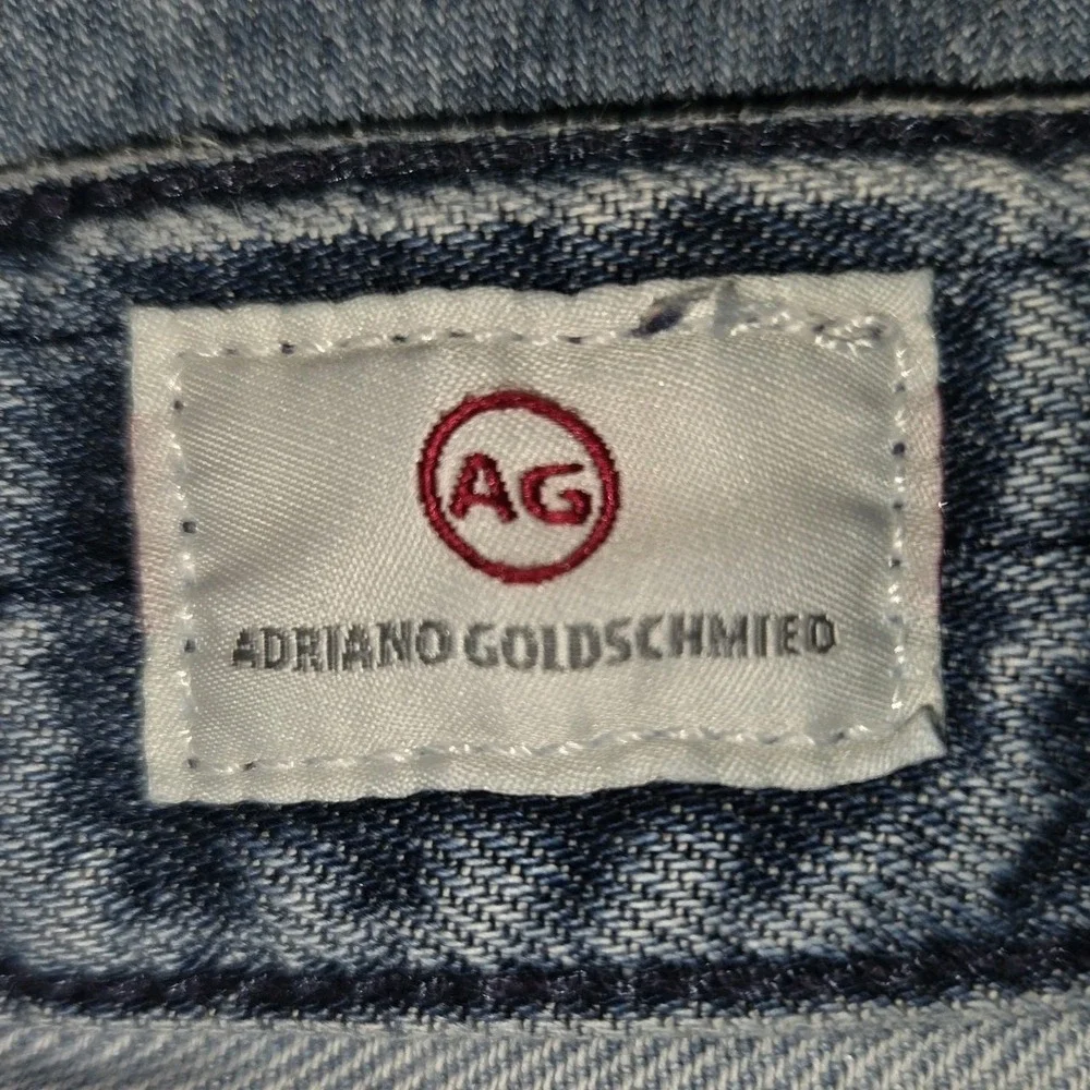 AG Adriano Goldschmied Boyfriend Jeans Women's 26R Drew Straight 31x26 Mid-Rise